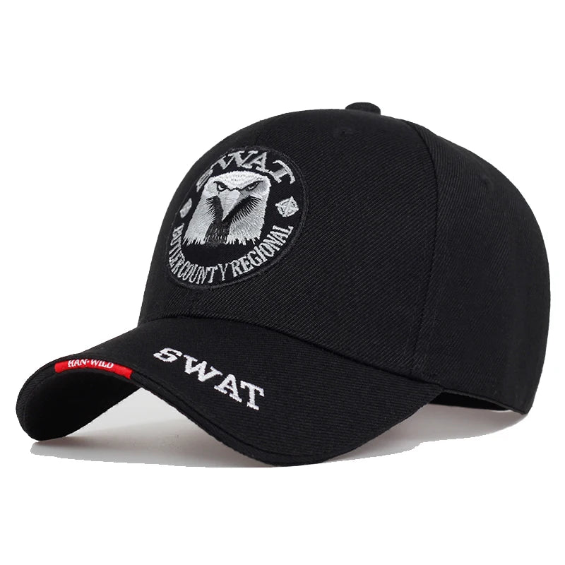 SWAT Army Eagle Embroidered Baseball Cap