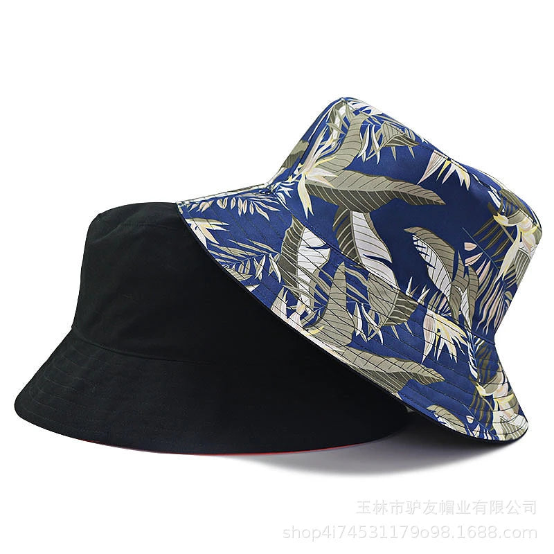 Oversize Cotton Fisherman Sun Bucket Hat
