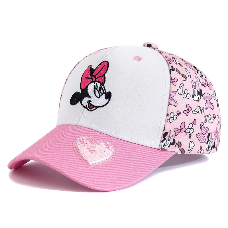 Children’s Minnie Cartoon Cotton Baseball Cap