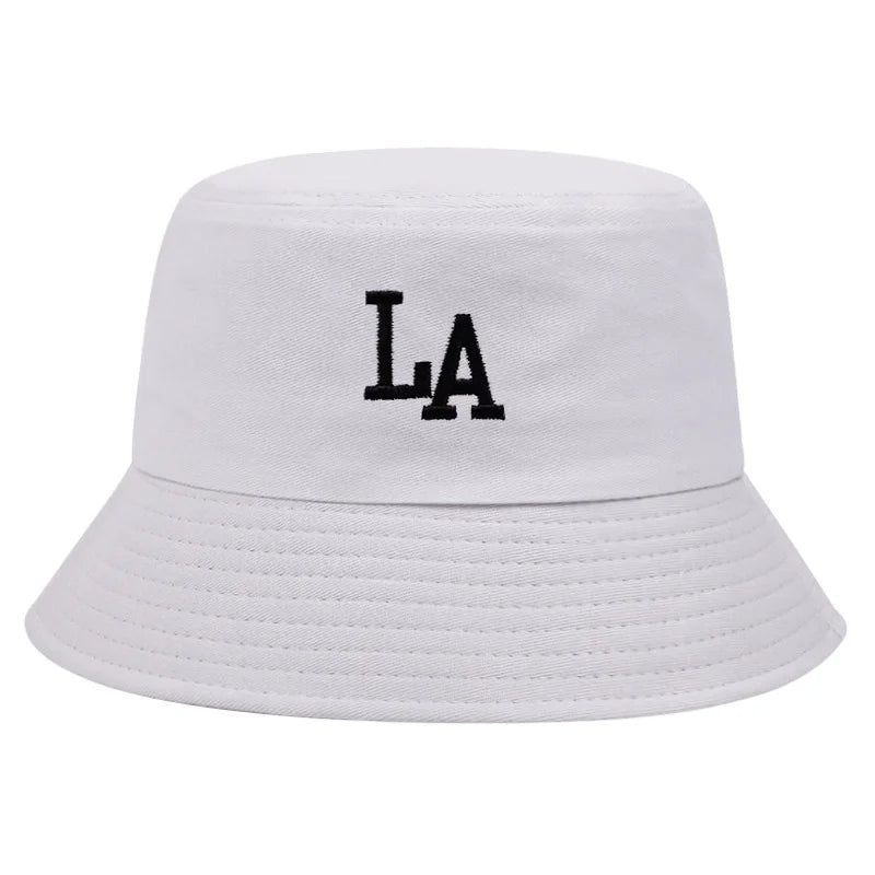 Embroidered LA Fisherman Hat