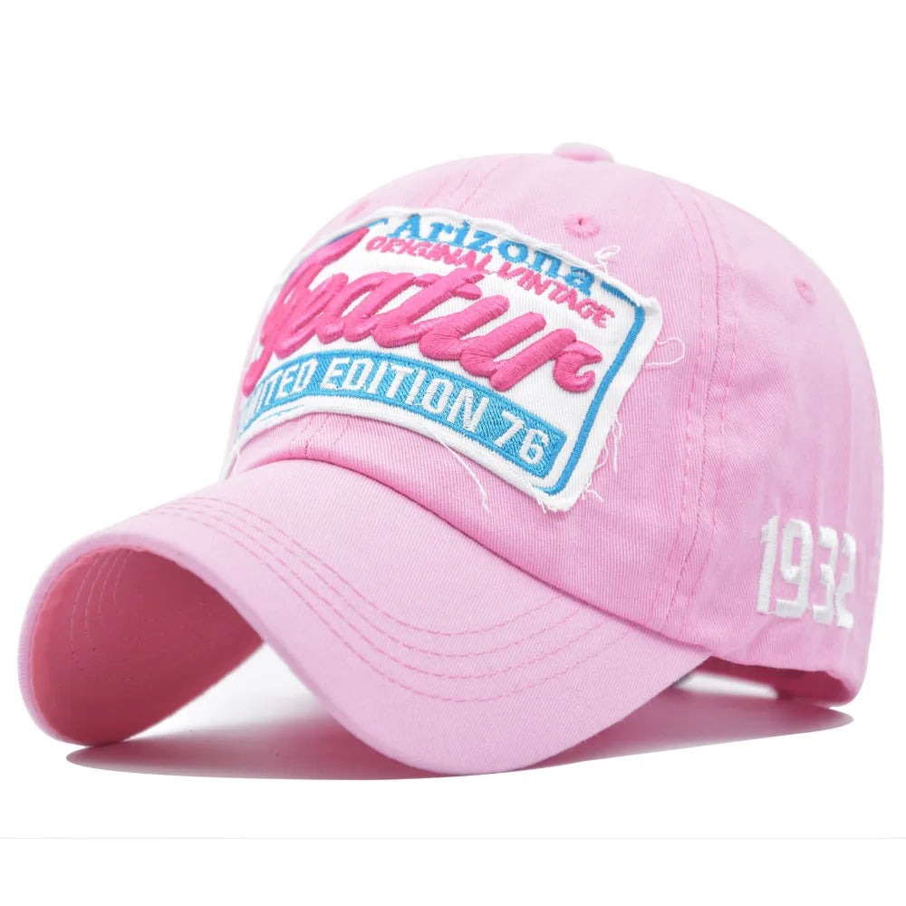 Streetwear Letter Embroidery Baseball Cap
