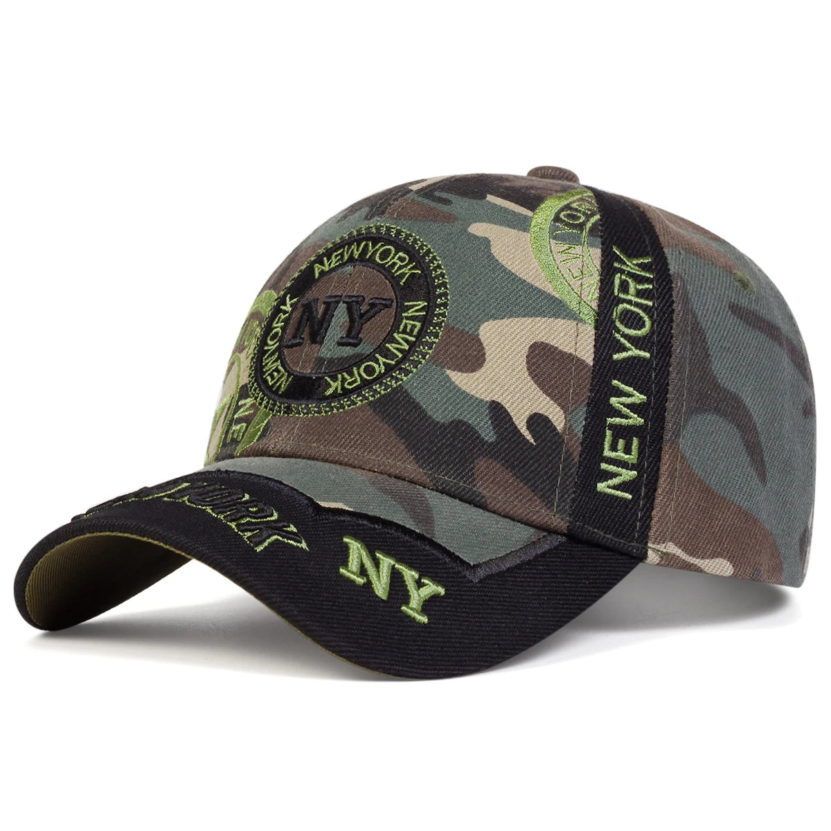 Unisex Letter Embroidered Adjustable Casual Baseball Cap