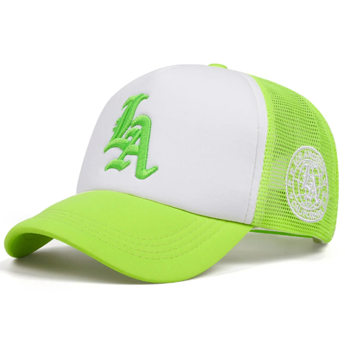 LA Side Embroidered Mesh Baseball Hat
