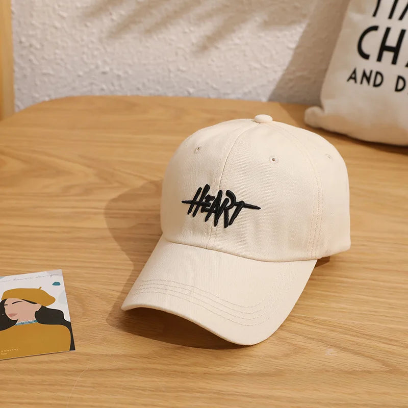 Korean Deep Crown Adjustable Baseball Cap