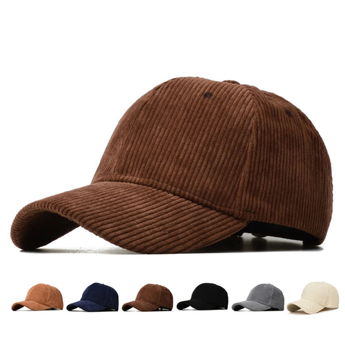 Corduroy Baseball Caps