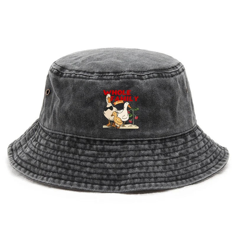 Custom Cotton Washed Vintage Outdoor Bucket Hat