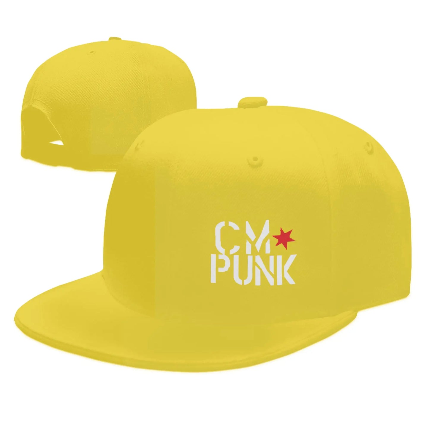 CM Punk WWE Breathable Snapback Cap