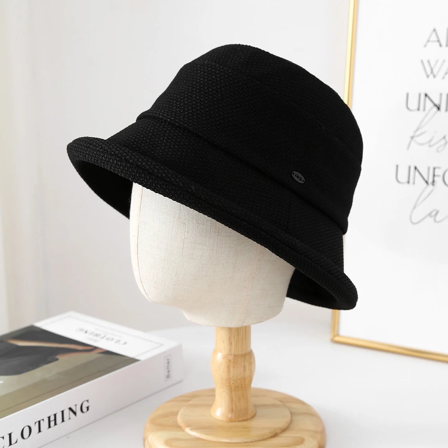 Korean-Style Winter Fisherman Bucket Hat
