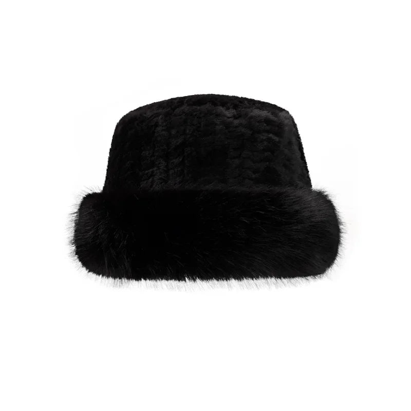 Women’s Winter Plush Warm Fisherman Hat