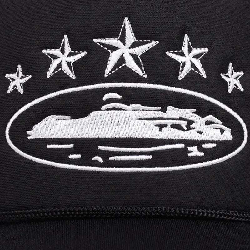 Fashionable And Simple Star-embroidered Sponge Baseball Caps