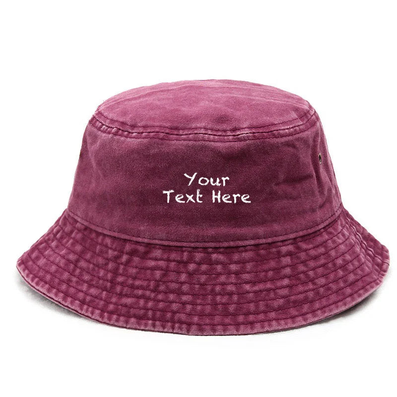 Cotton Washed Vintage Fishing Bucket Hat