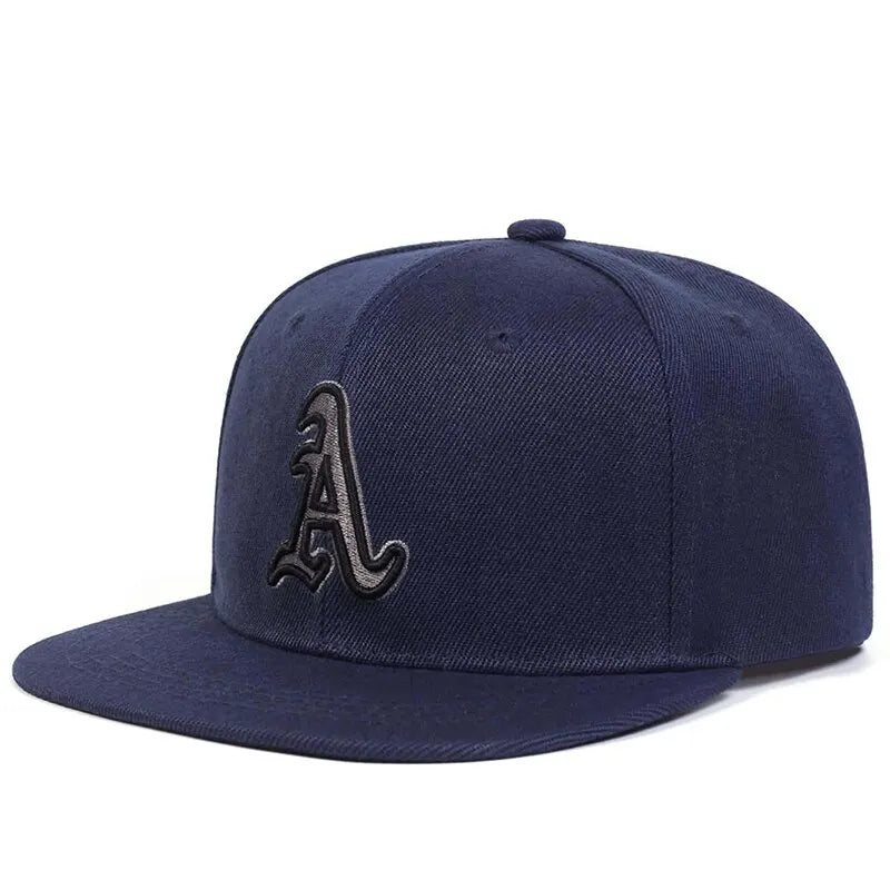 Unisex Gothic Alphabet Embroidery Hip-hop Hats