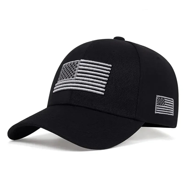 American Flag Snapback Baseball Hat