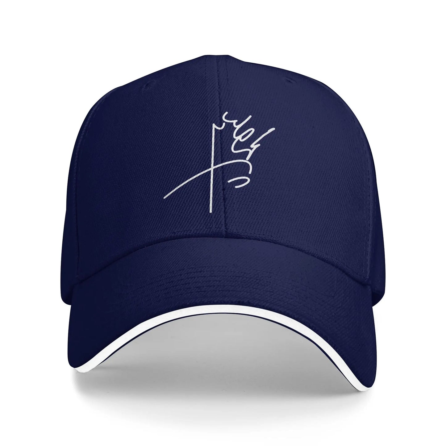 Mohammad Reza Signature Y2K Snapback Baseball Cap