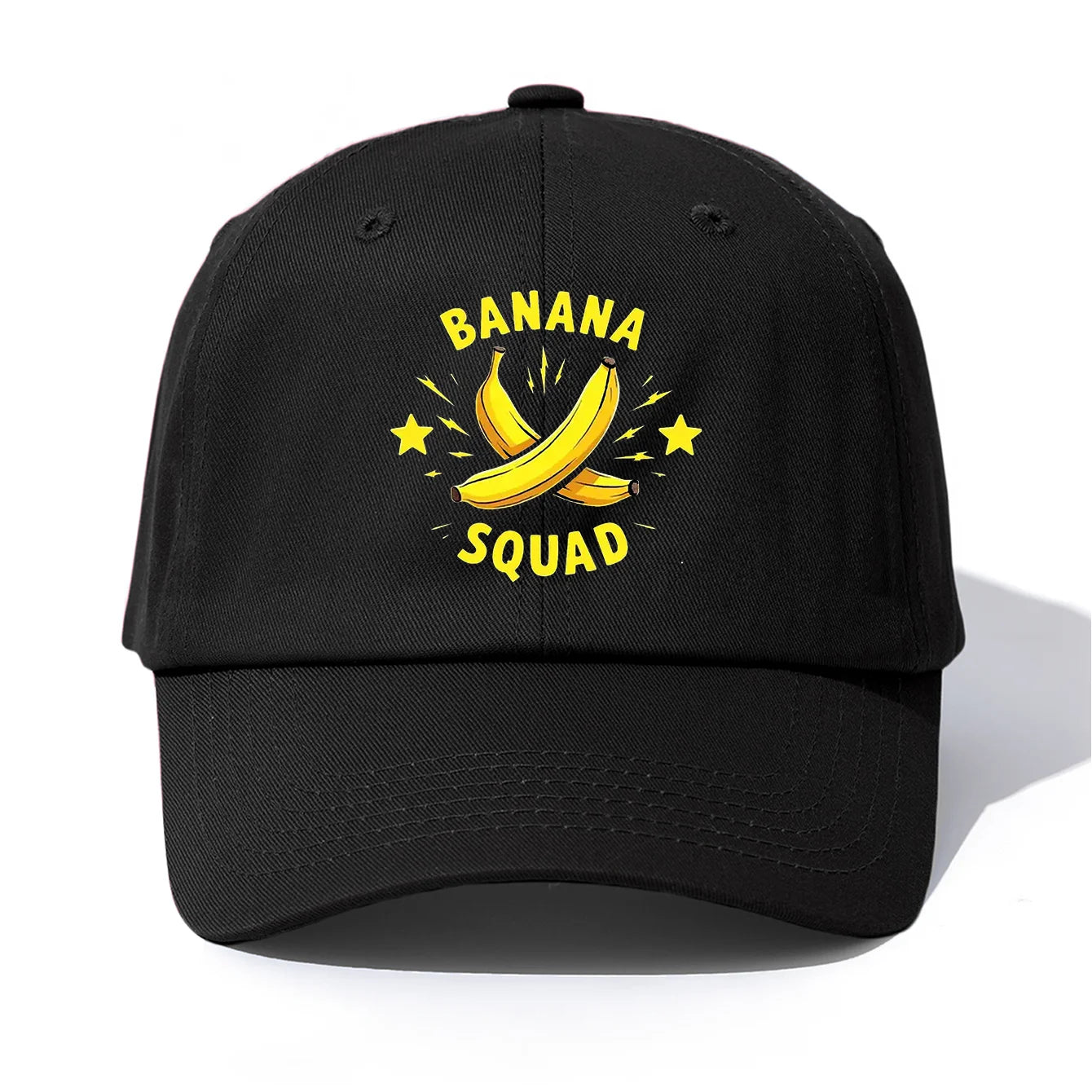 Banana Squad Minimalist Retro Dad Baseball Cap