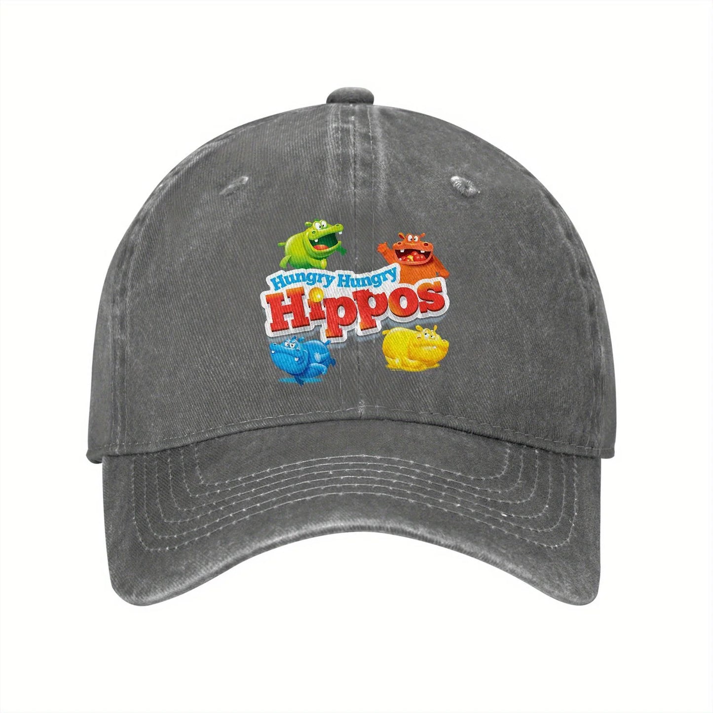 Hungry Veggie Geometric Retro Snapback Cap