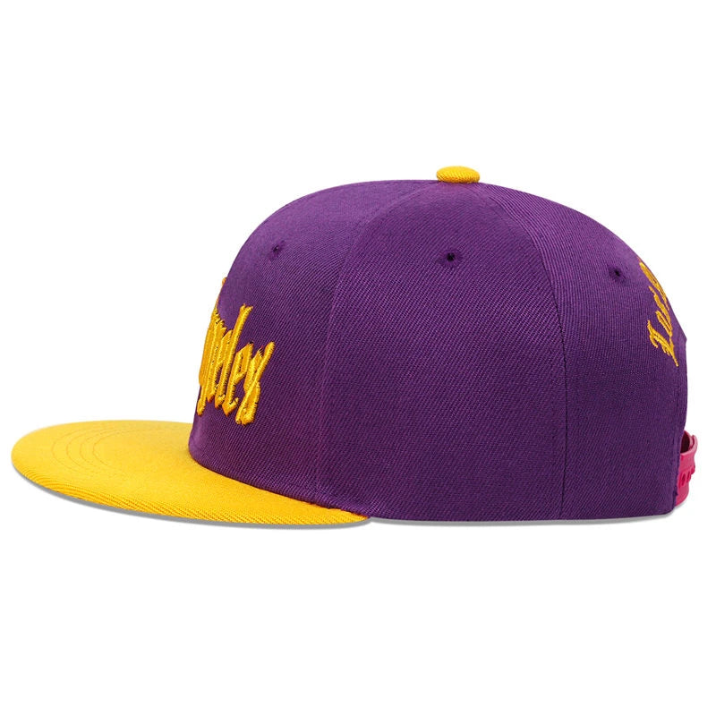 Unisex Letter Embroidered Hip-hop Baseball Cap