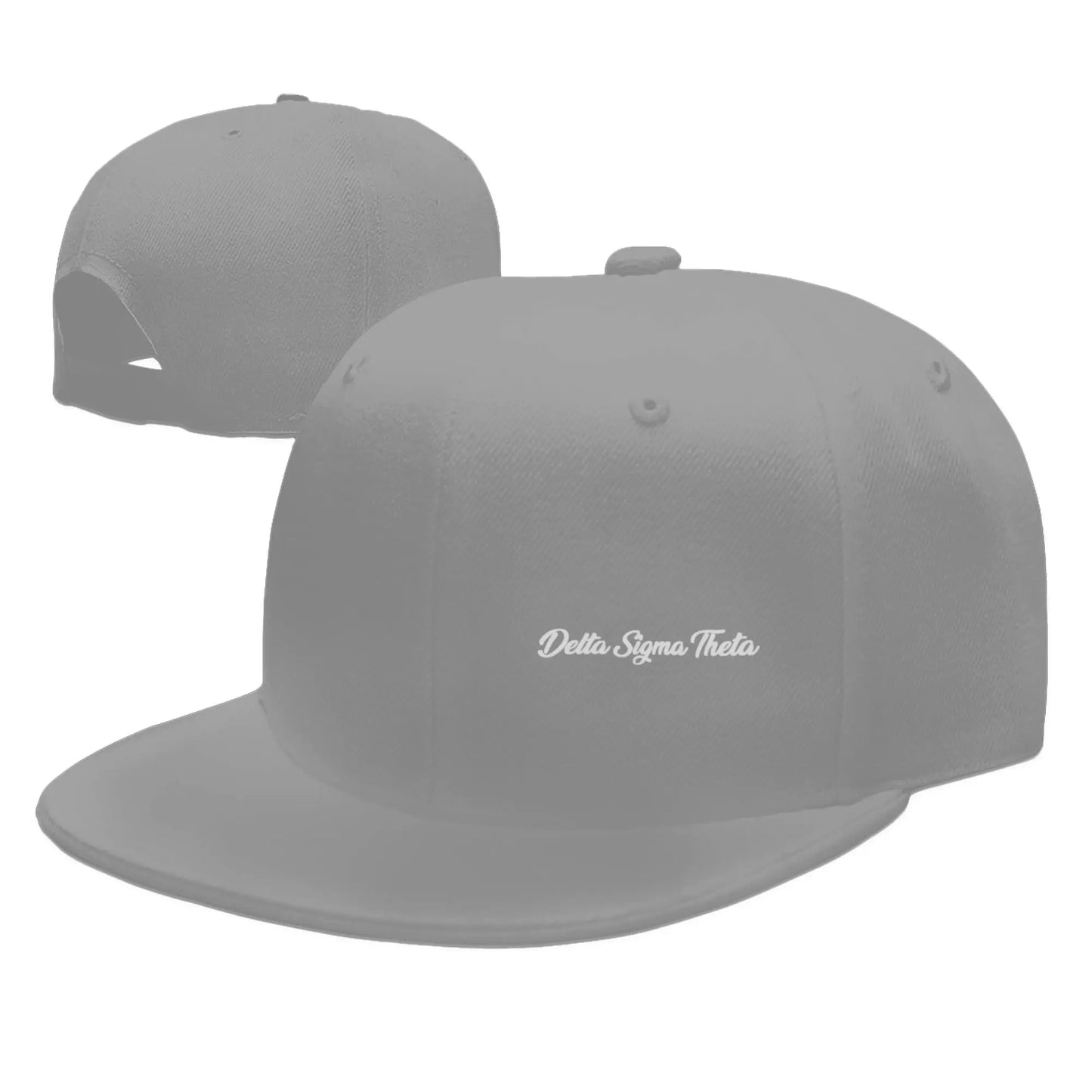 Delta Sigma Theta Outdoor Trucker Snapback Cap