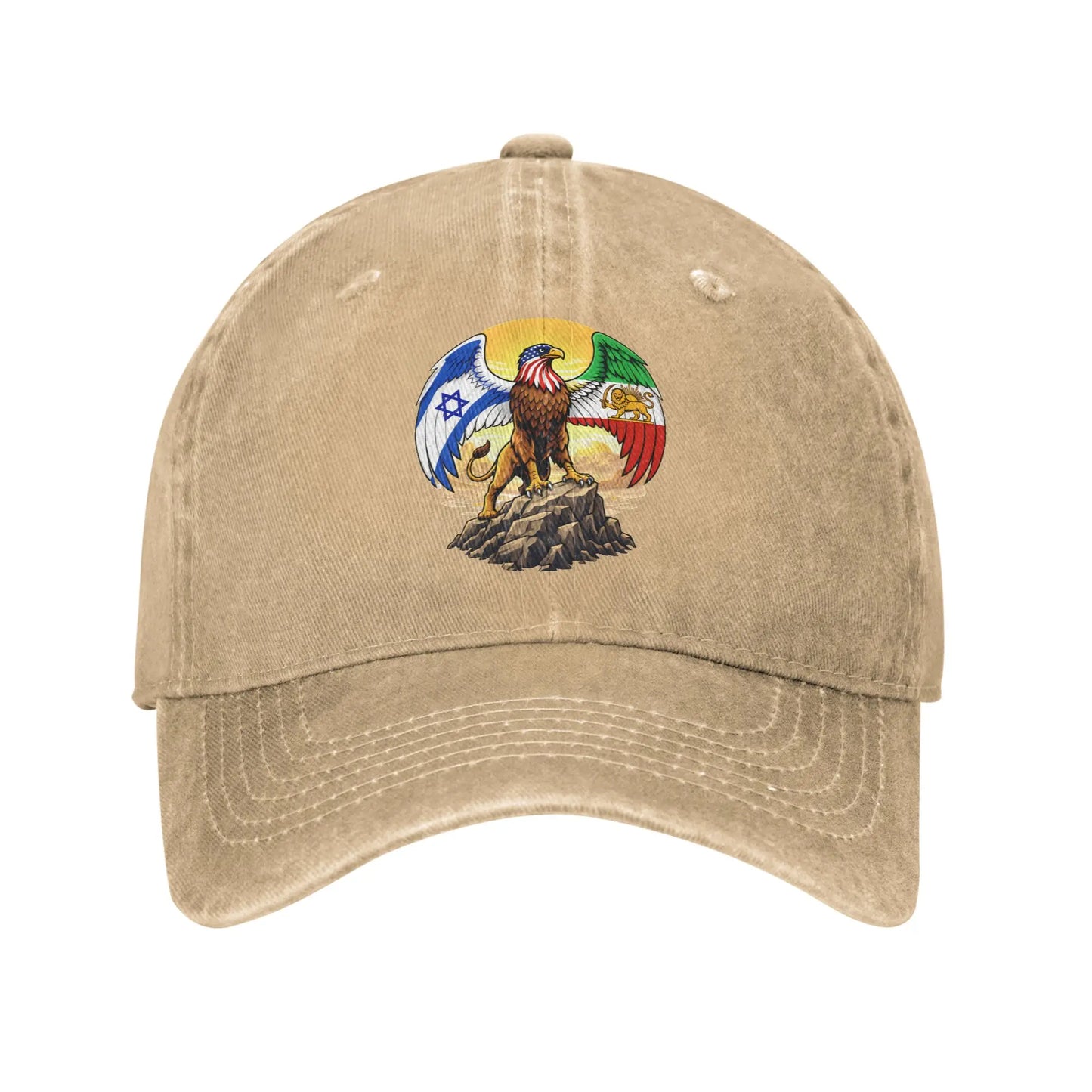 Griffin Persian Shirdal Washed Hip Hop Baseball Cap