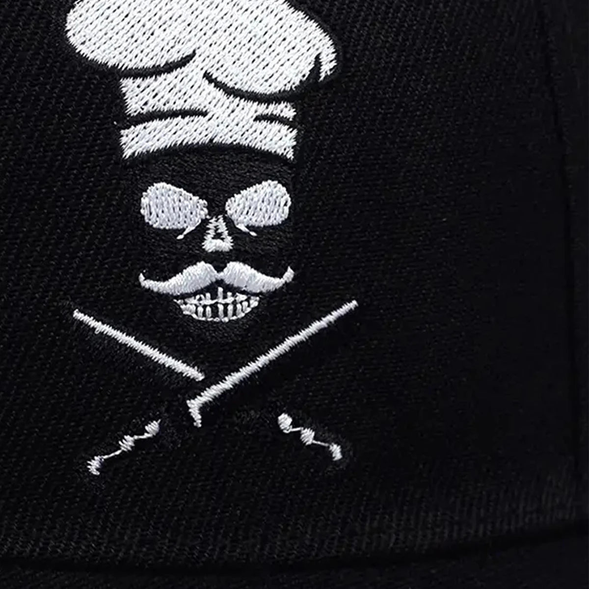 Unisex Personality Chef Embroidery Hip-hop Hats