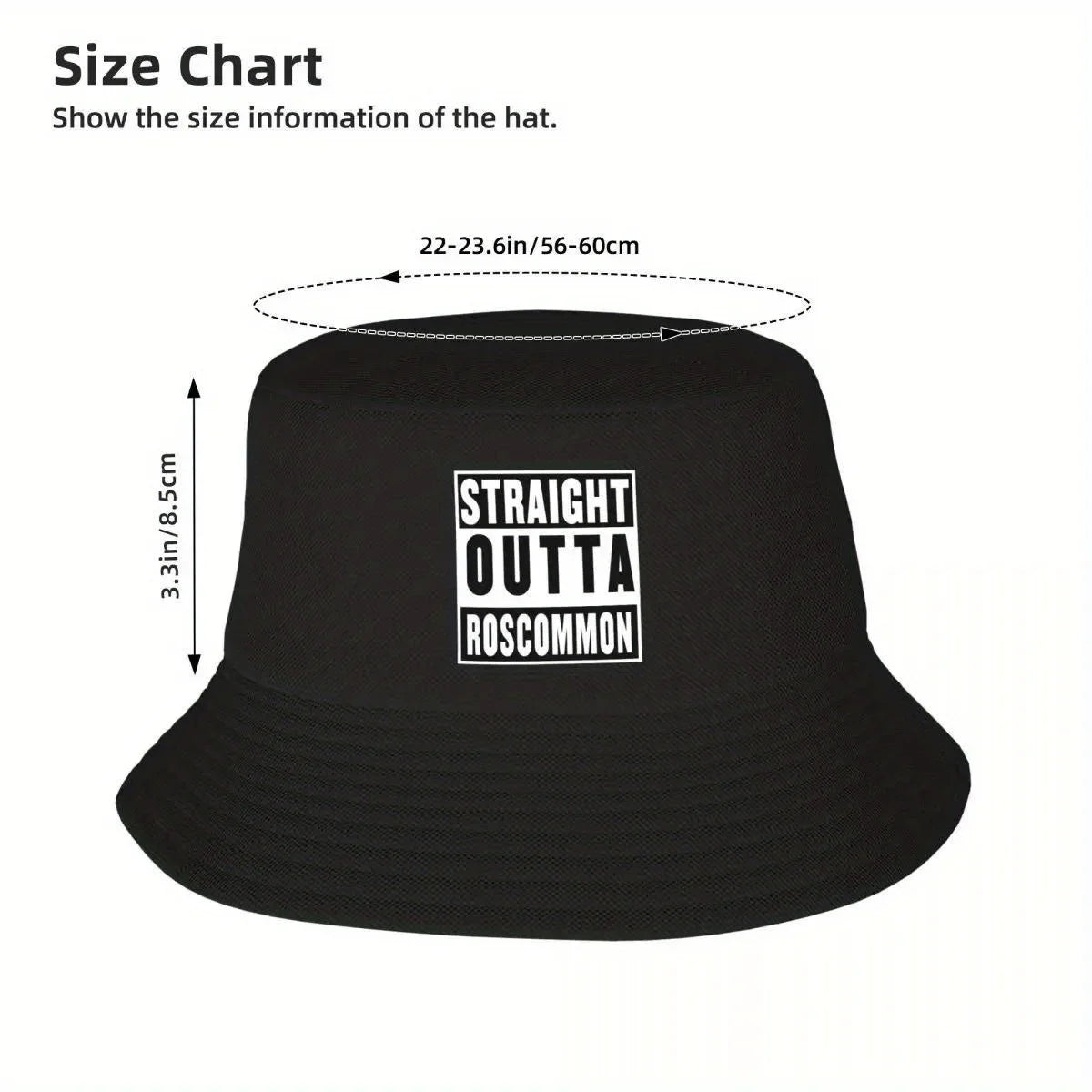 Straight Outta Roscommon UV Protection Bucket Hat