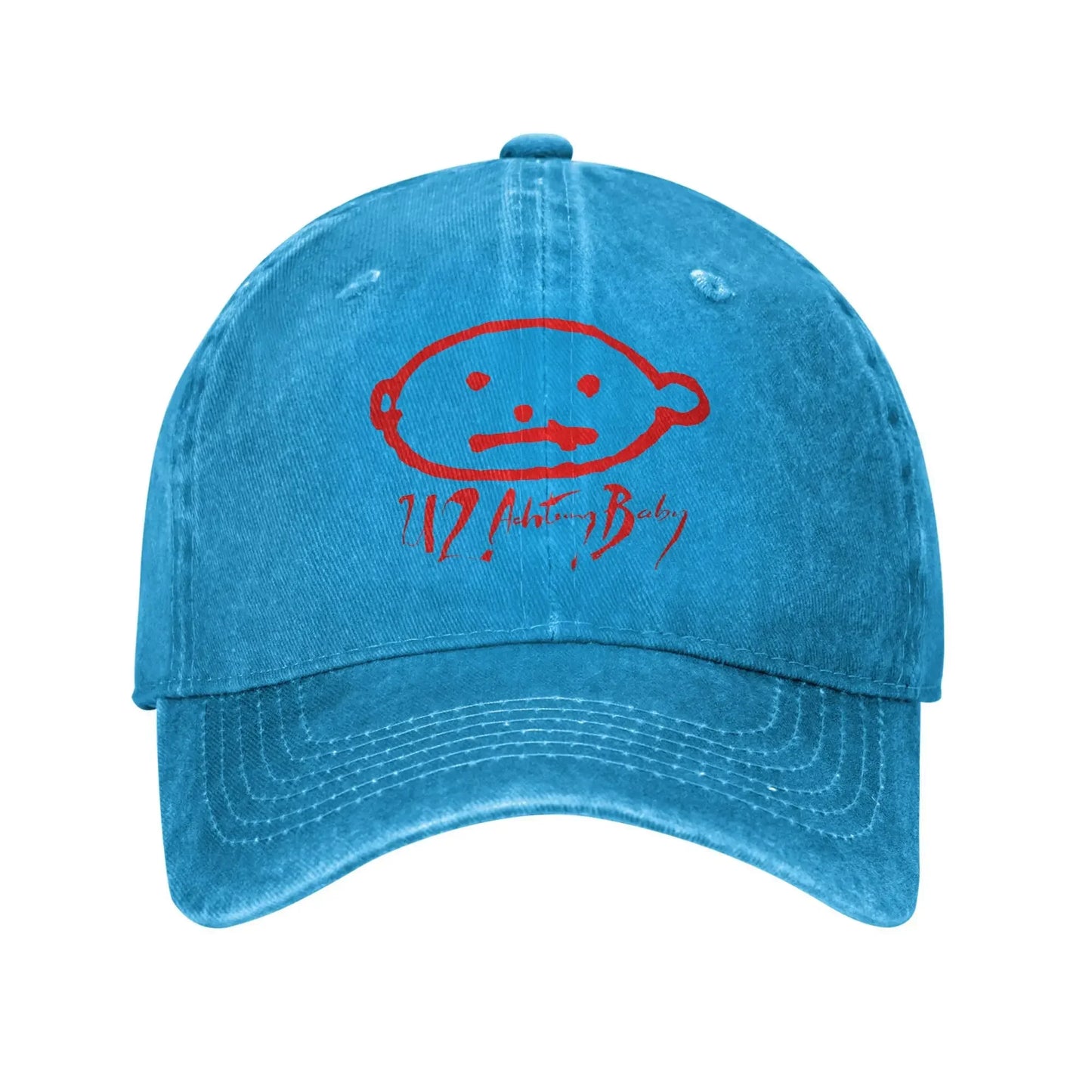 U2 Achtung Baby Logo Trucker Baseball Cap