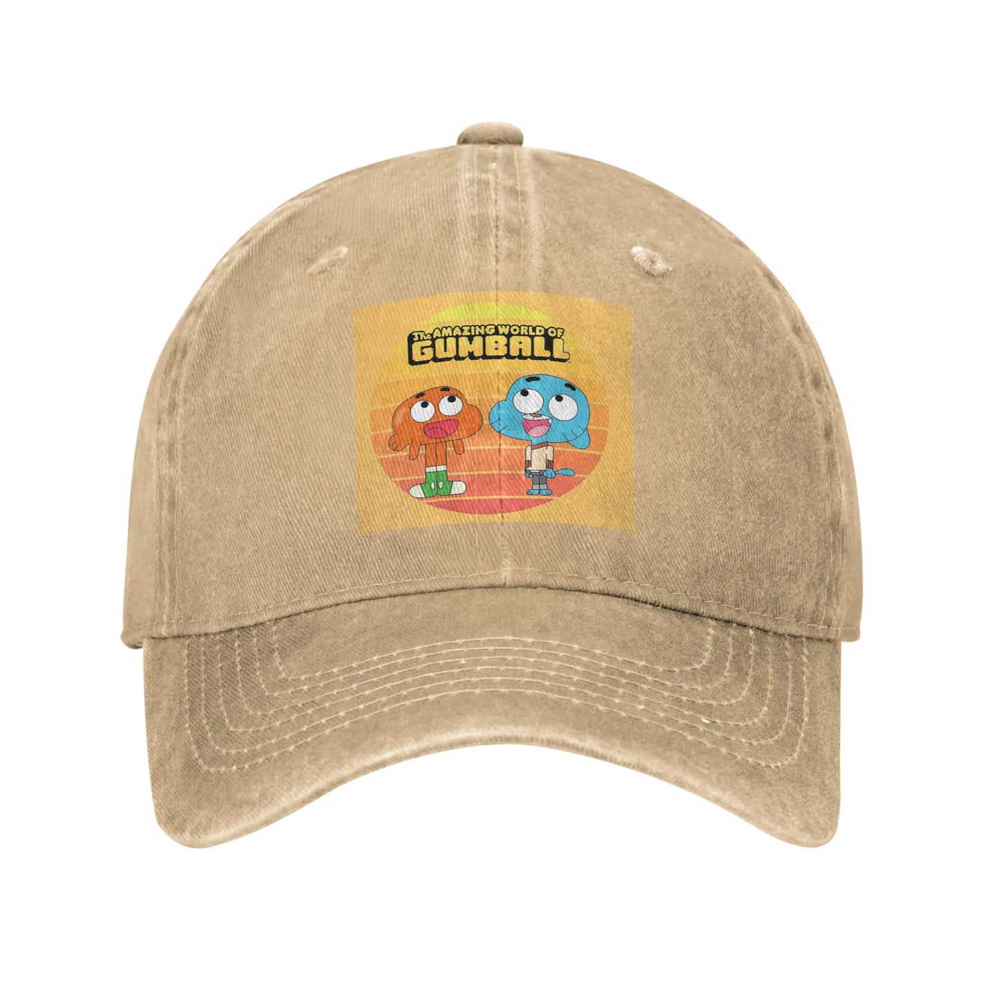 Amazing World Gumball Denim Snapback Baseball Cap