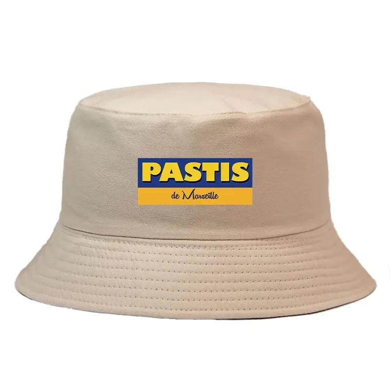 France Pastis Reversible Cotton Bucket Hat