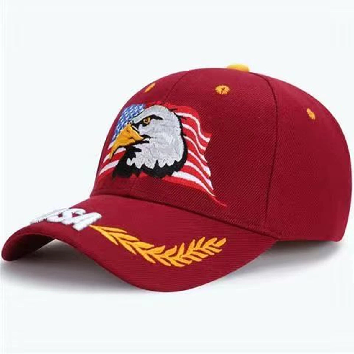 Unisex USA Eagle Embroidery Baseball Caps