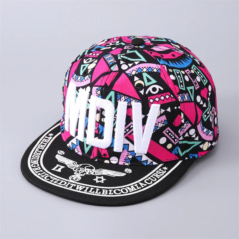 Unisex Munchies Donut Embroidered Baseball Cap