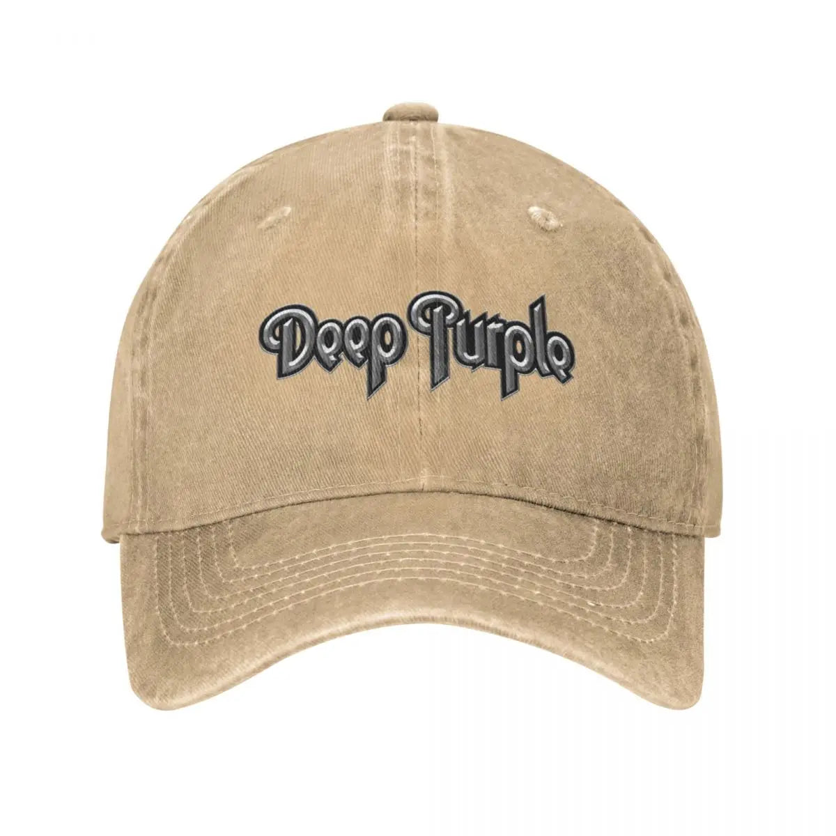 Deep Purple Smoke On The Water Denim Baseball Cap