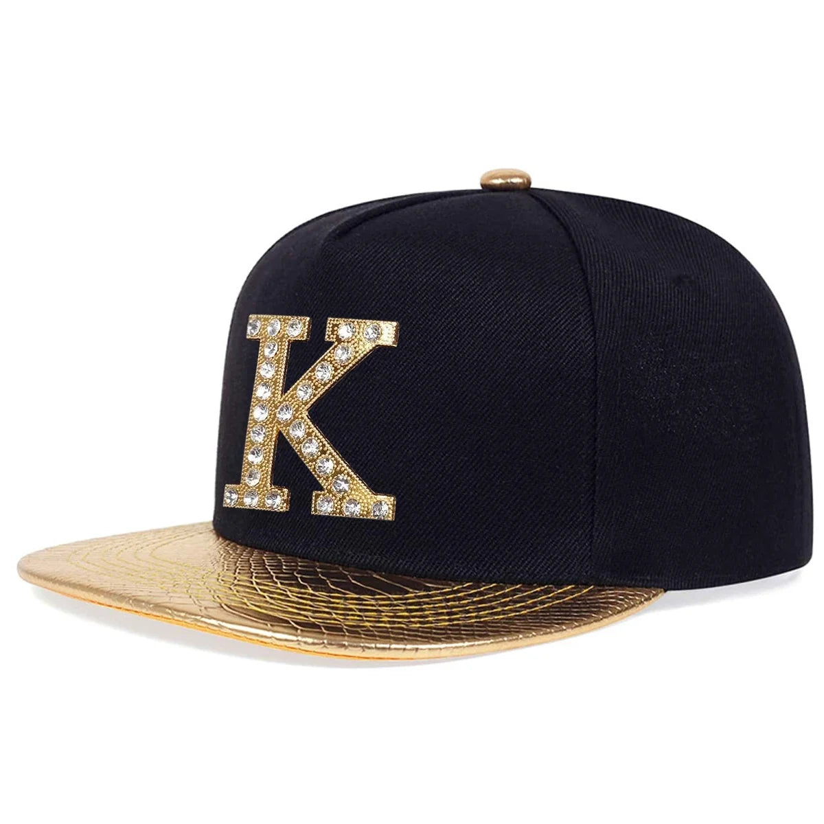 Unisex Diamond K Letter Label Hip-hop Hats