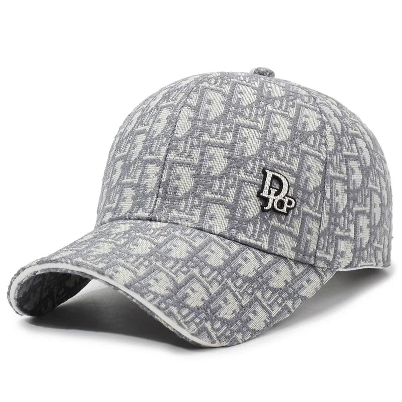 Unisex Full Print Letter Baseball Cap