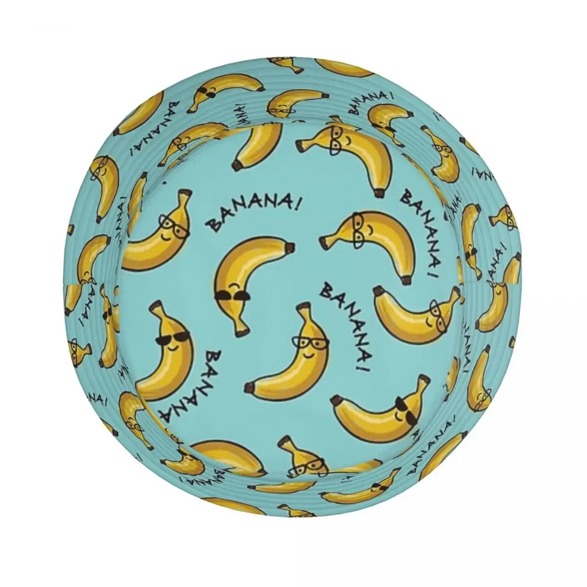 I Am A Cool Banana Pattern Bucket Hats Panama Hat