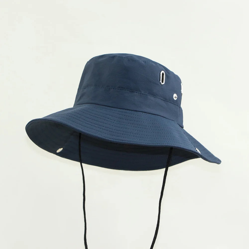 Outdoor Camping Drawstring Bucket Hat