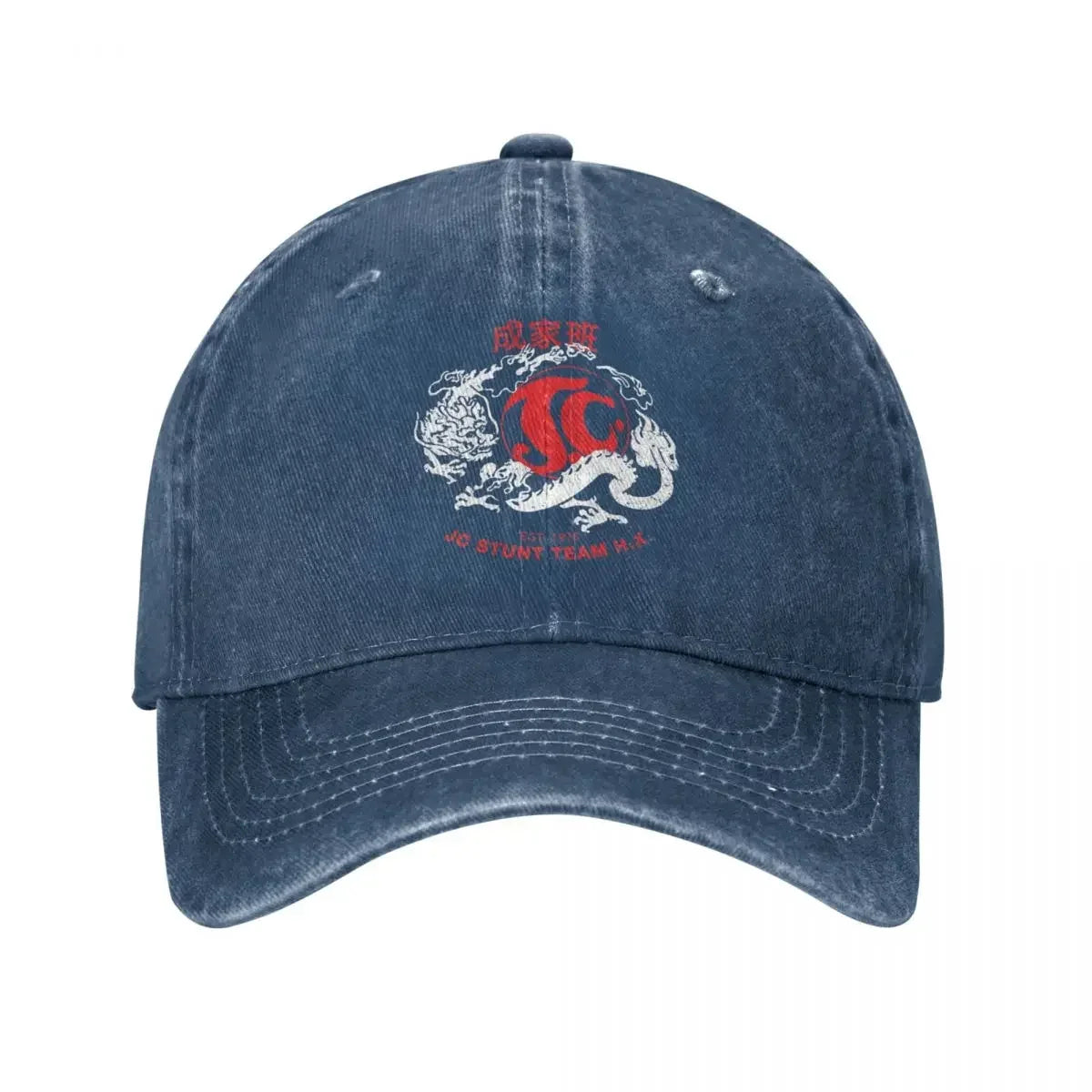 Jackie Chan Stunt Team Distressed Baseball Cap