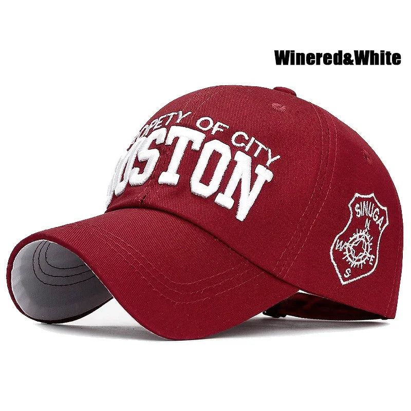 Unisex Baseball Cap Cotton 3D Embroidery Sports Hat