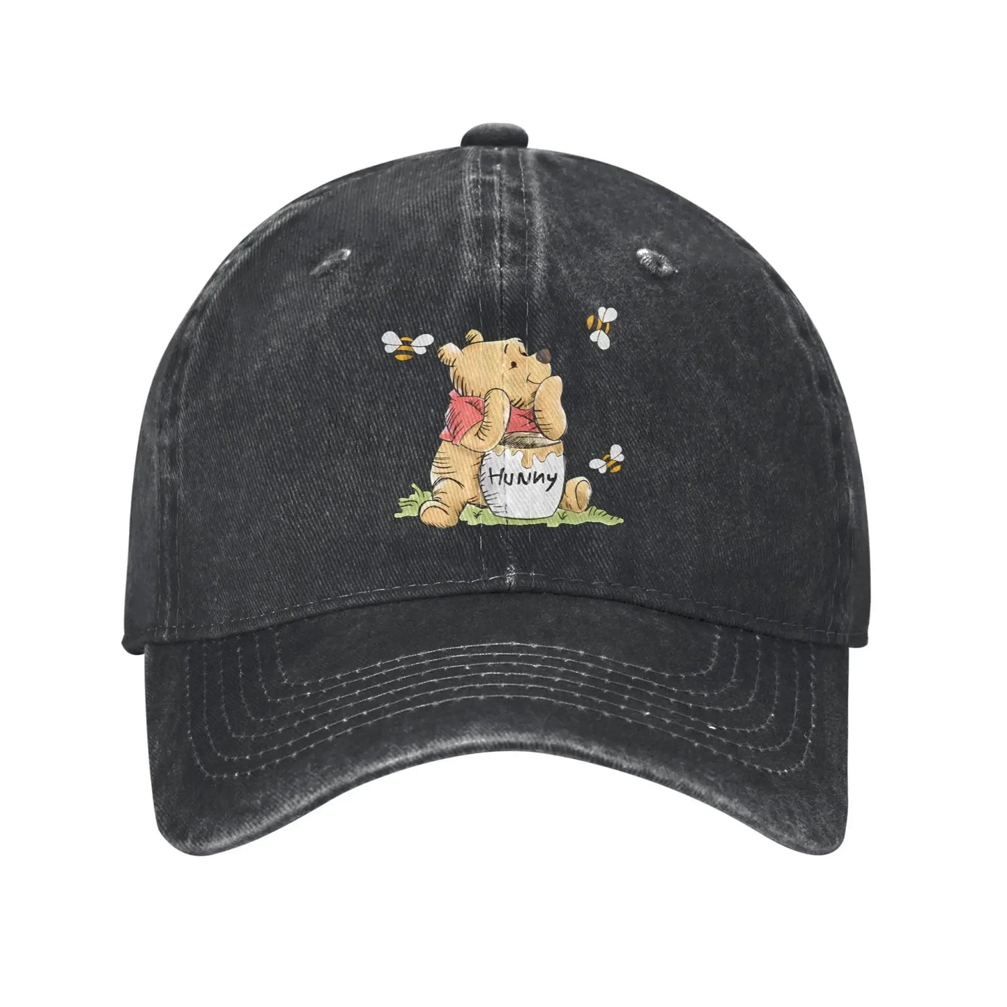 Winnie The Pooh Papa Vintage Distressed Baseball Cap