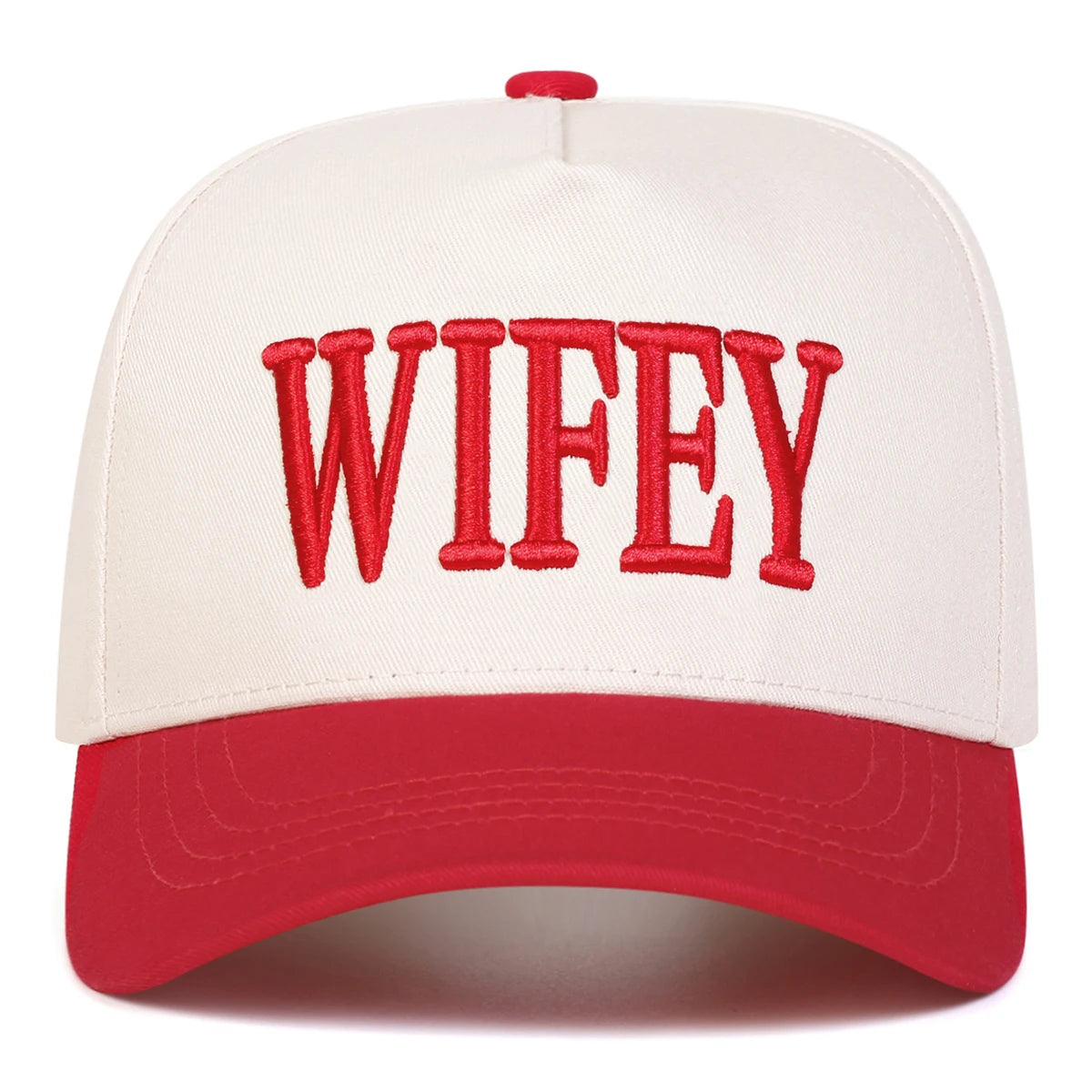 Unisex WIFEY Letter Embroidery Baseball Caps