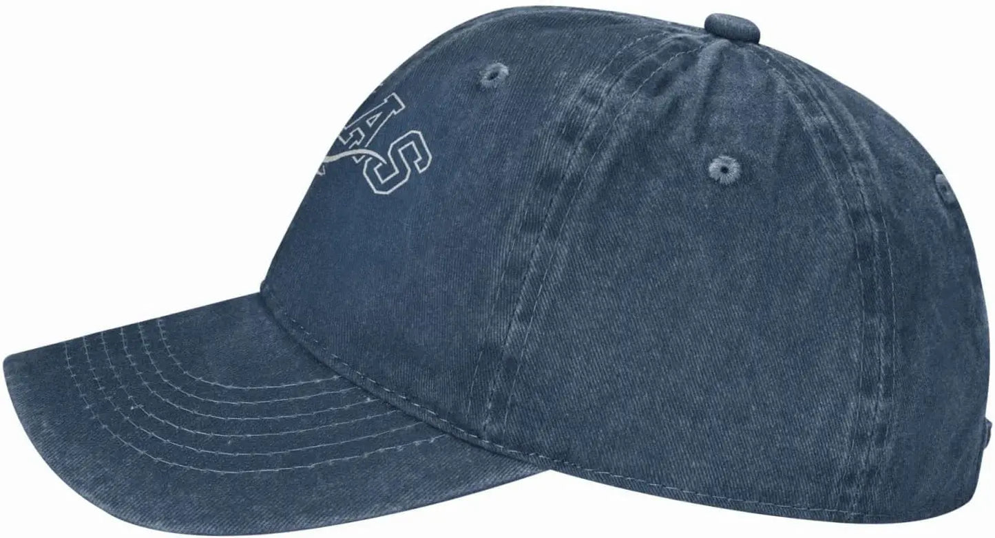 Texas Longhorn Lone Star State Denim Baseball Cap