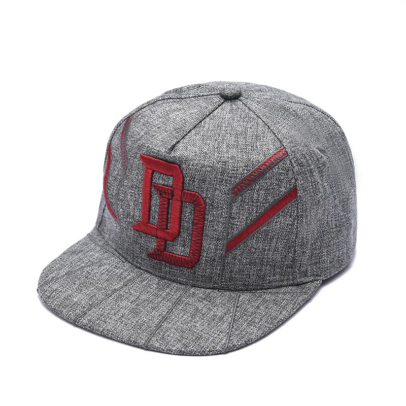 3D Embroidery Adjustable Street Dance Snapback Cap