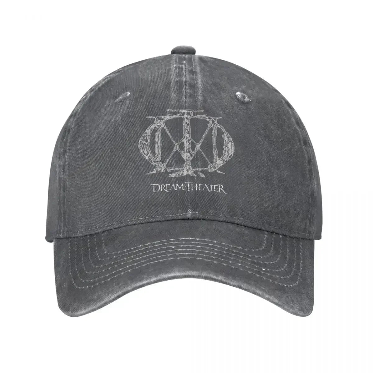 Dream Theater Heavy Metal Distressed Denim Baseball Cap