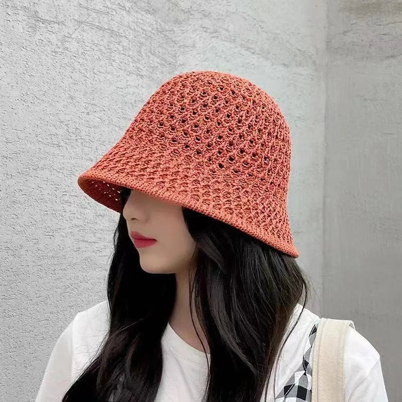 Womens UV Protection Sun Hat Breathable Mesh Lightweight Bucket