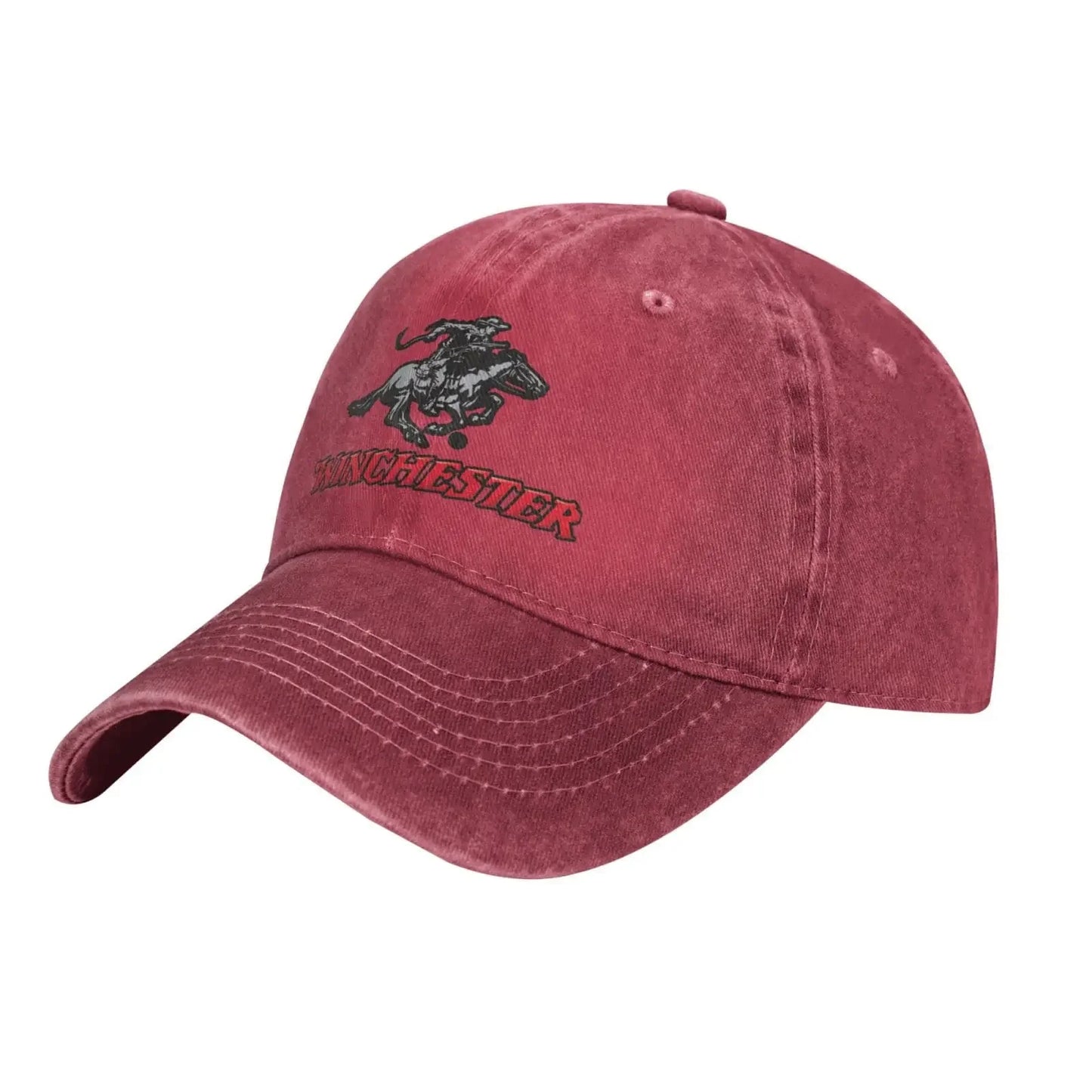 Unisex “Winchester” Embroidered Cotton Cowboy Baseball Cap