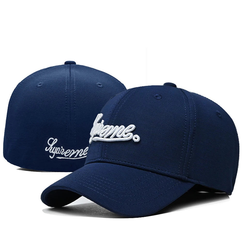 Superme Embroidered New York Fitted Baseball Cap