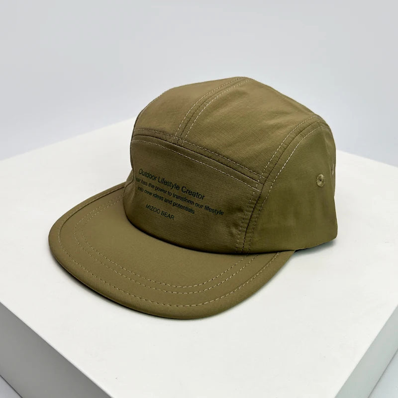 Street Letter Flat Brim Unisex Snapback Cap