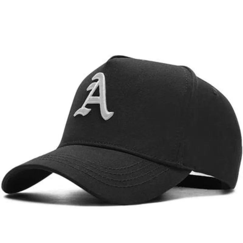 Unisex A Letter Embroidery Baseball Caps
