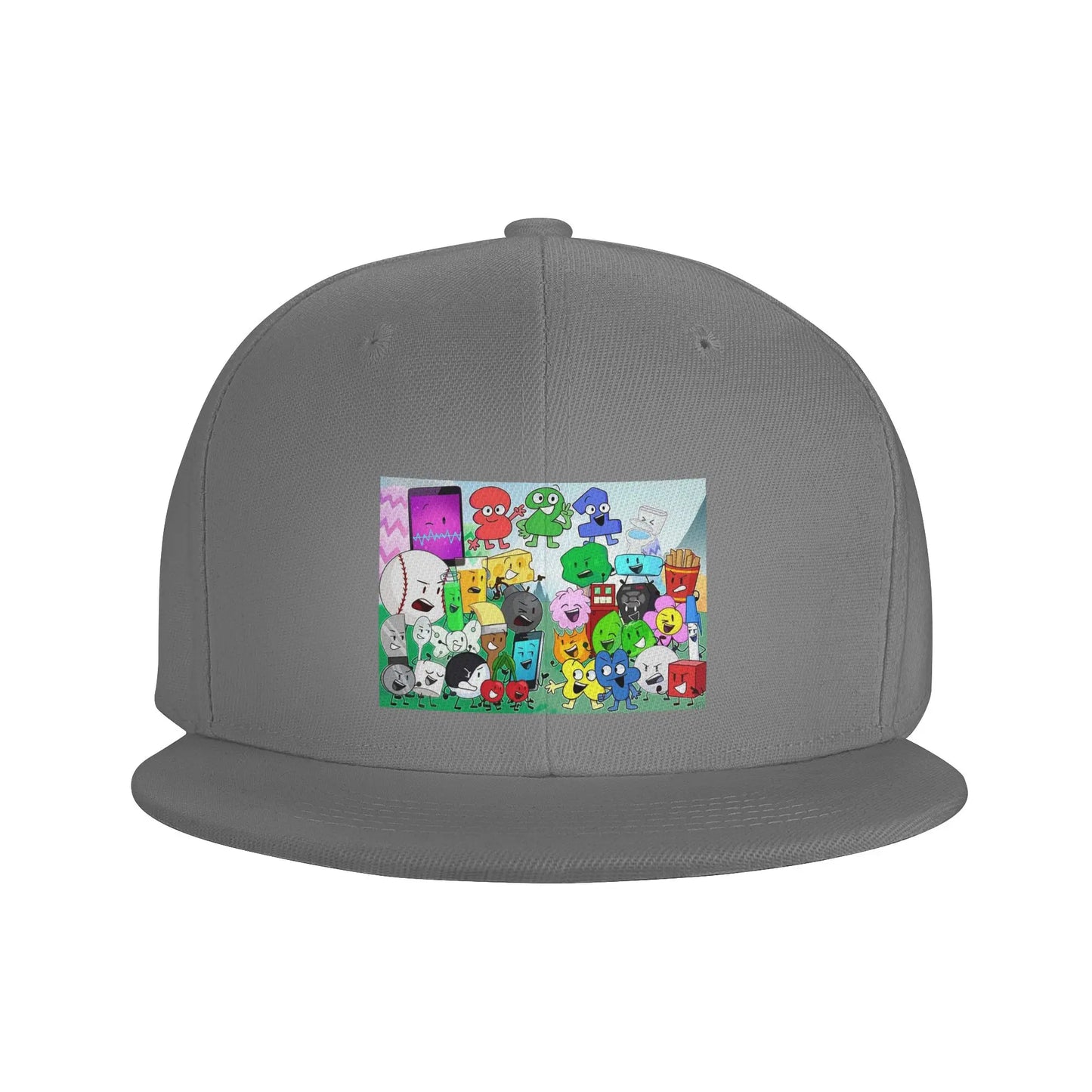 Battle For Dream Island Cartoon Snapback Cap