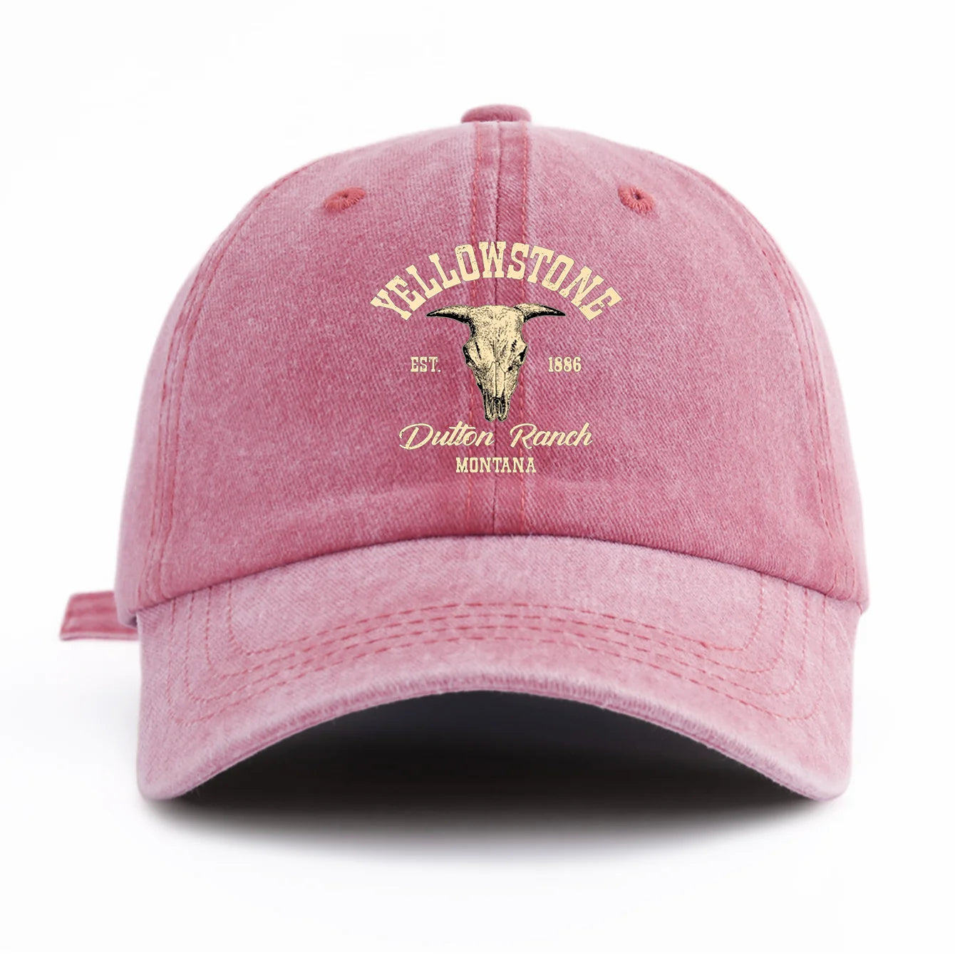 Yellowstone Washed Retro Dad Baseball Cap