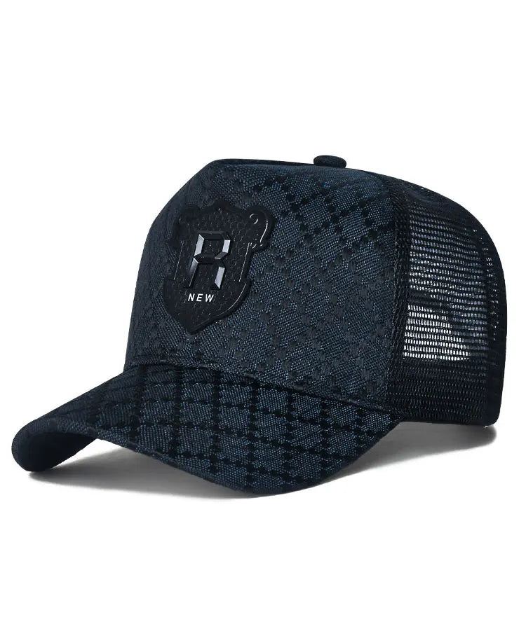 Unisex R Logo Camouflage Baseball Cap